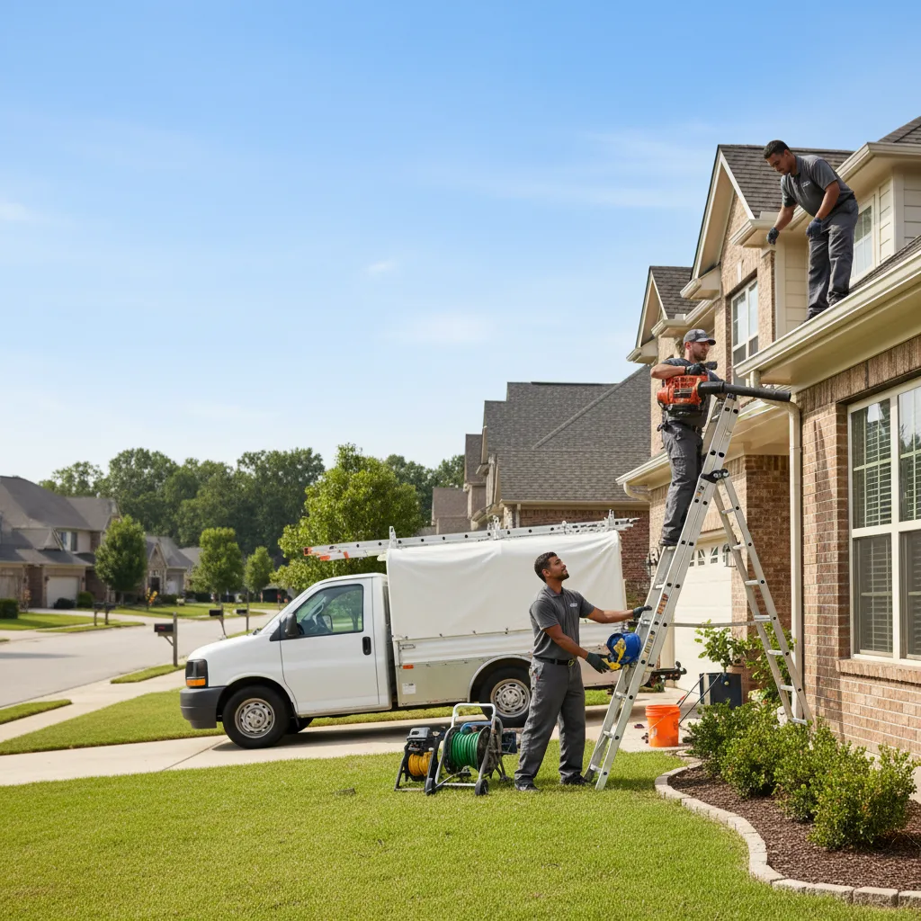 Home Gutter Service in Enon, OH near me